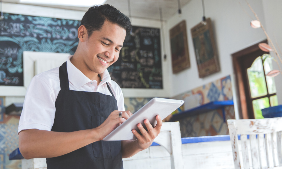 digital menu image